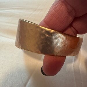 Kendra Scott Gold Hammered Cuff Bracelet